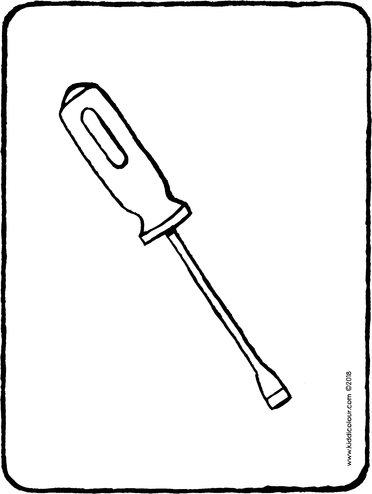 Screwdriver Drawing | Free download on ClipArtMag