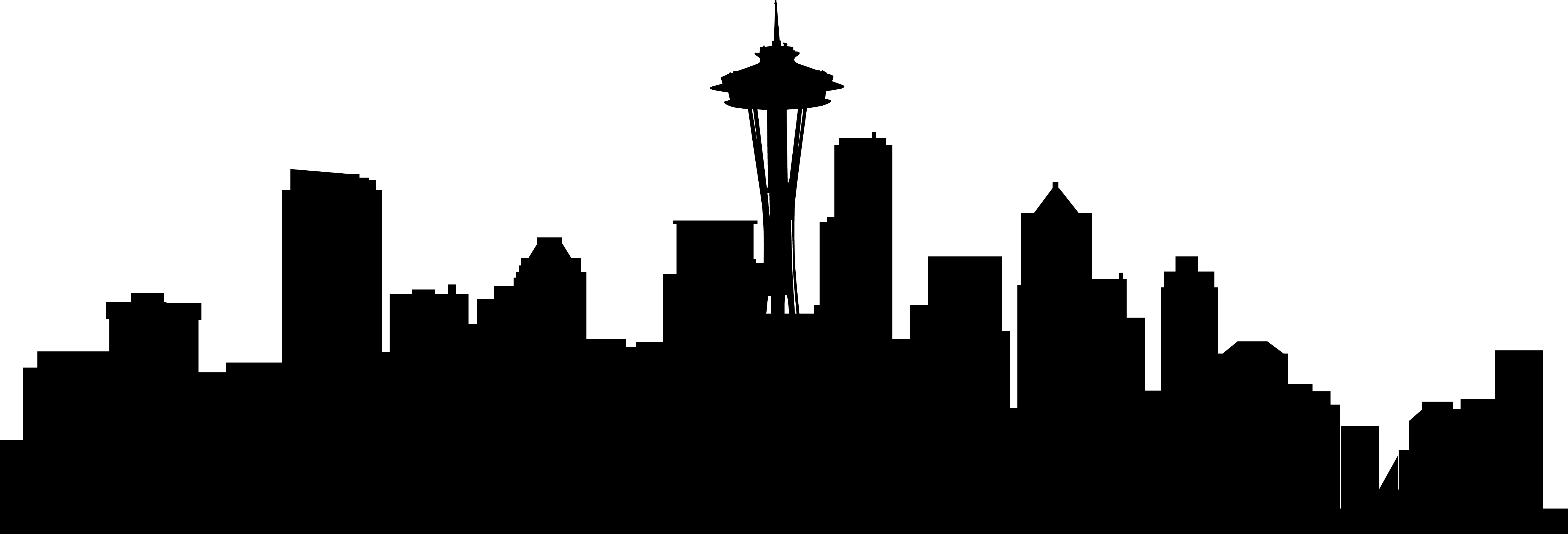 Seattle Skyline Drawing | Free download on ClipArtMag