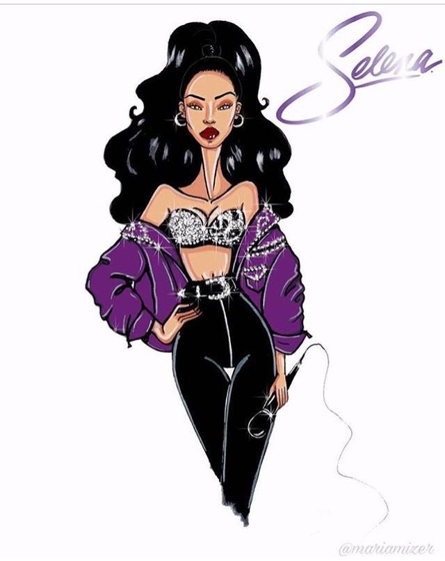 Selena Quintanilla Drawing | Free download on ClipArtMag