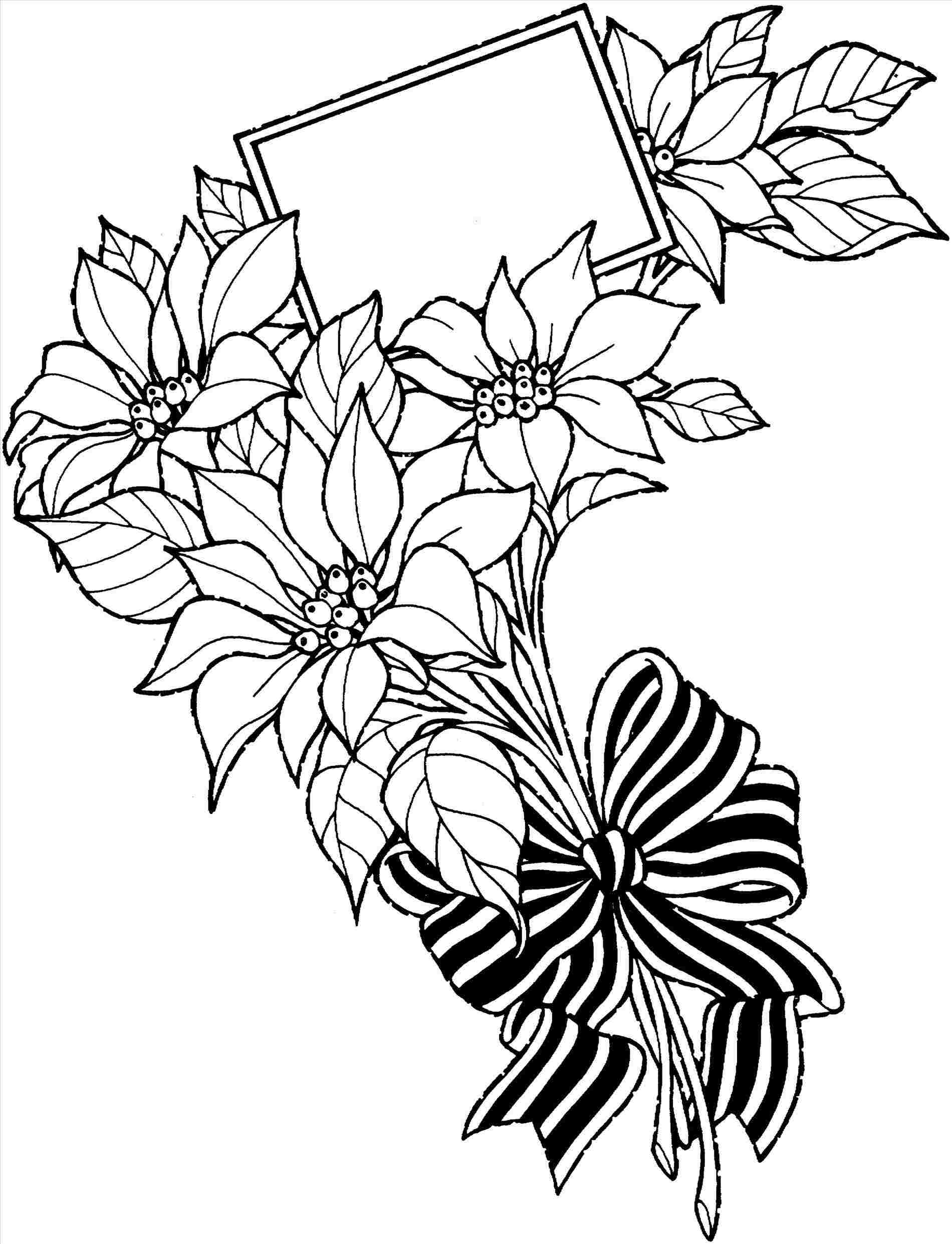 Shaded Flower Drawing | Free download on ClipArtMag