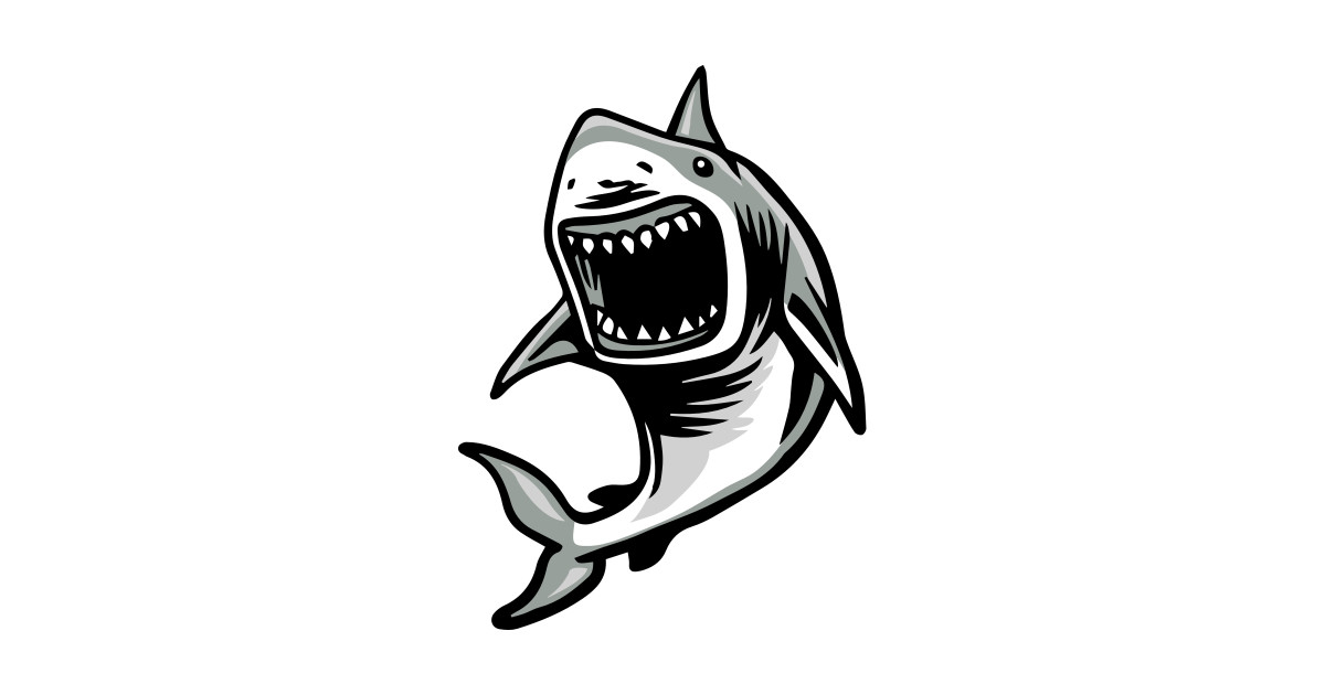 Shark Face Drawing | Free download on ClipArtMag
