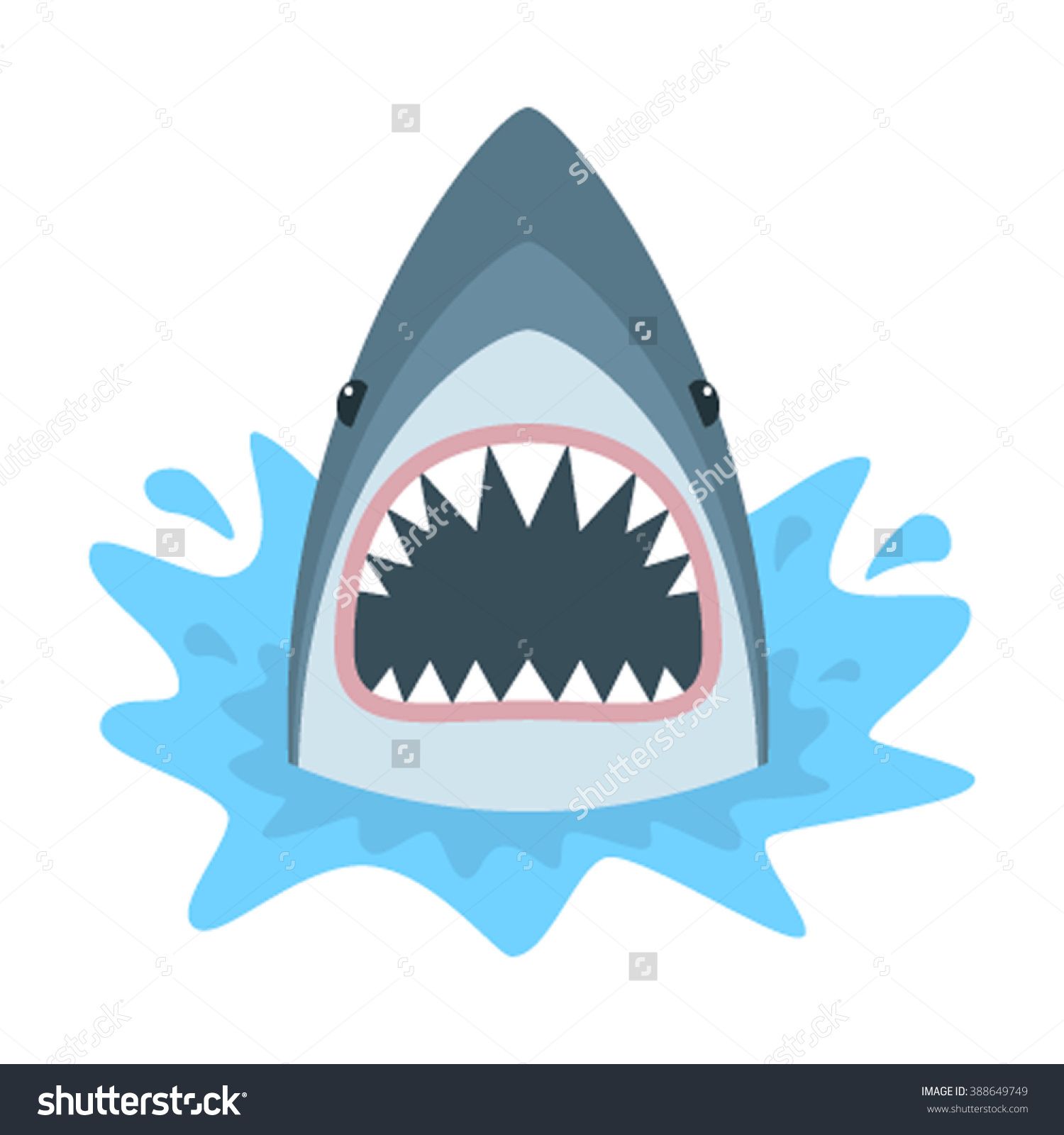 Shark Mouth Drawing | Free download on ClipArtMag