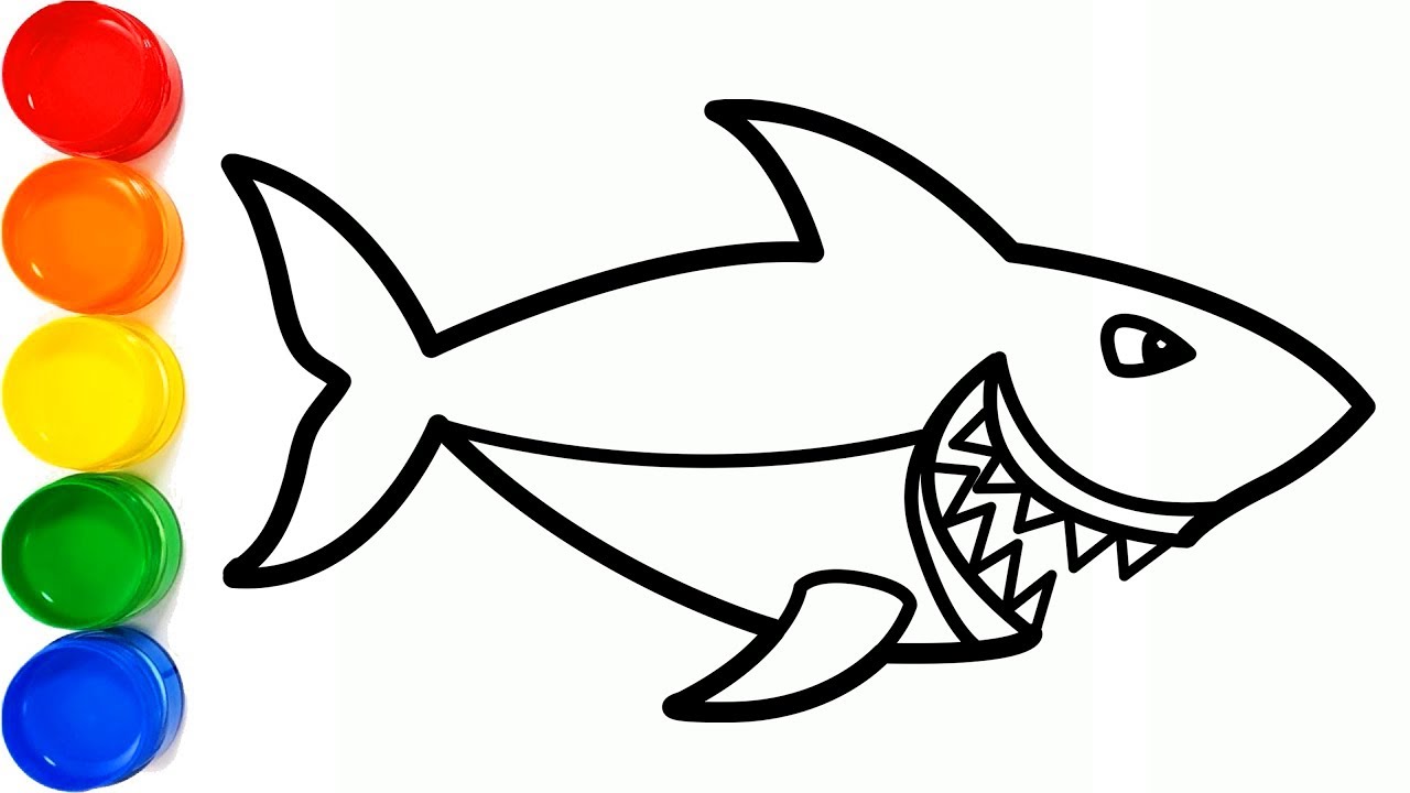 Shark Tail Drawing | Free download on ClipArtMag