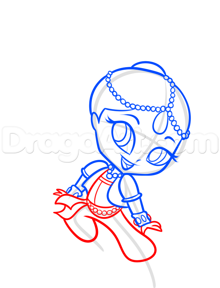 Shimmer And Shine Drawing | Free download on ClipArtMag