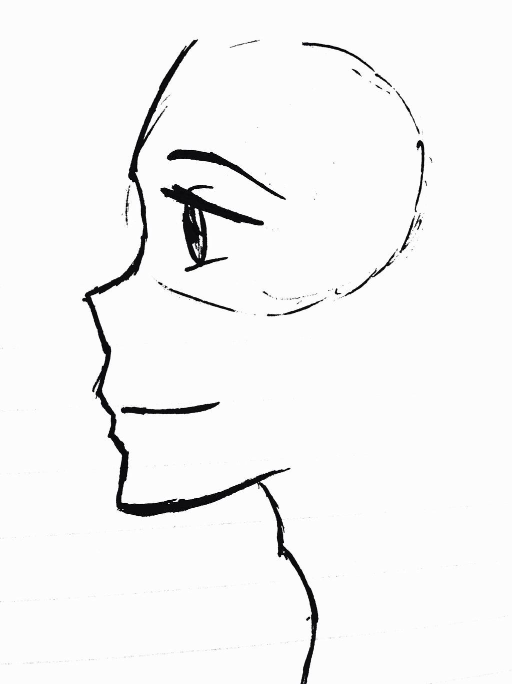 Side Face Drawing | Free download on ClipArtMag