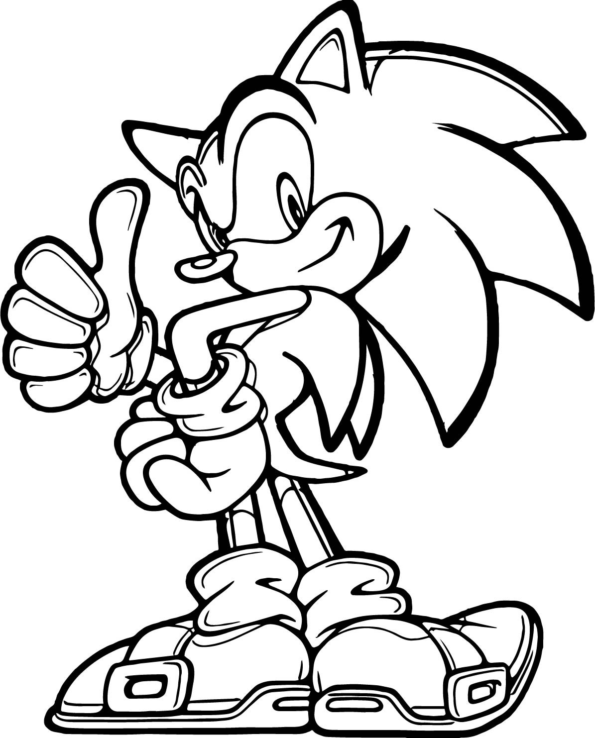 Silver The Hedgehog Drawing | Free download on ClipArtMag