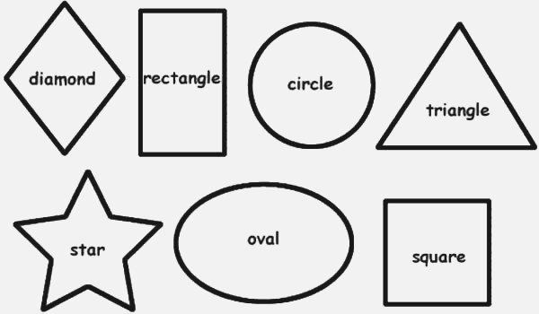 Simple Drawing For Kids Using Shapes Free Download On Clipartmag