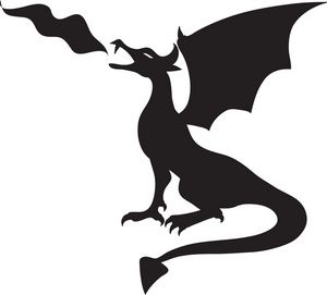 Simple Fire Breathing Dragon Drawing | Free download on ClipArtMag