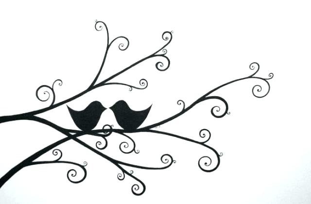 Simple Flying Bird Drawing | Free download on ClipArtMag