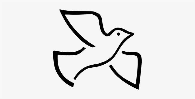 Simple Flying Bird Drawing | Free download on ClipArtMag