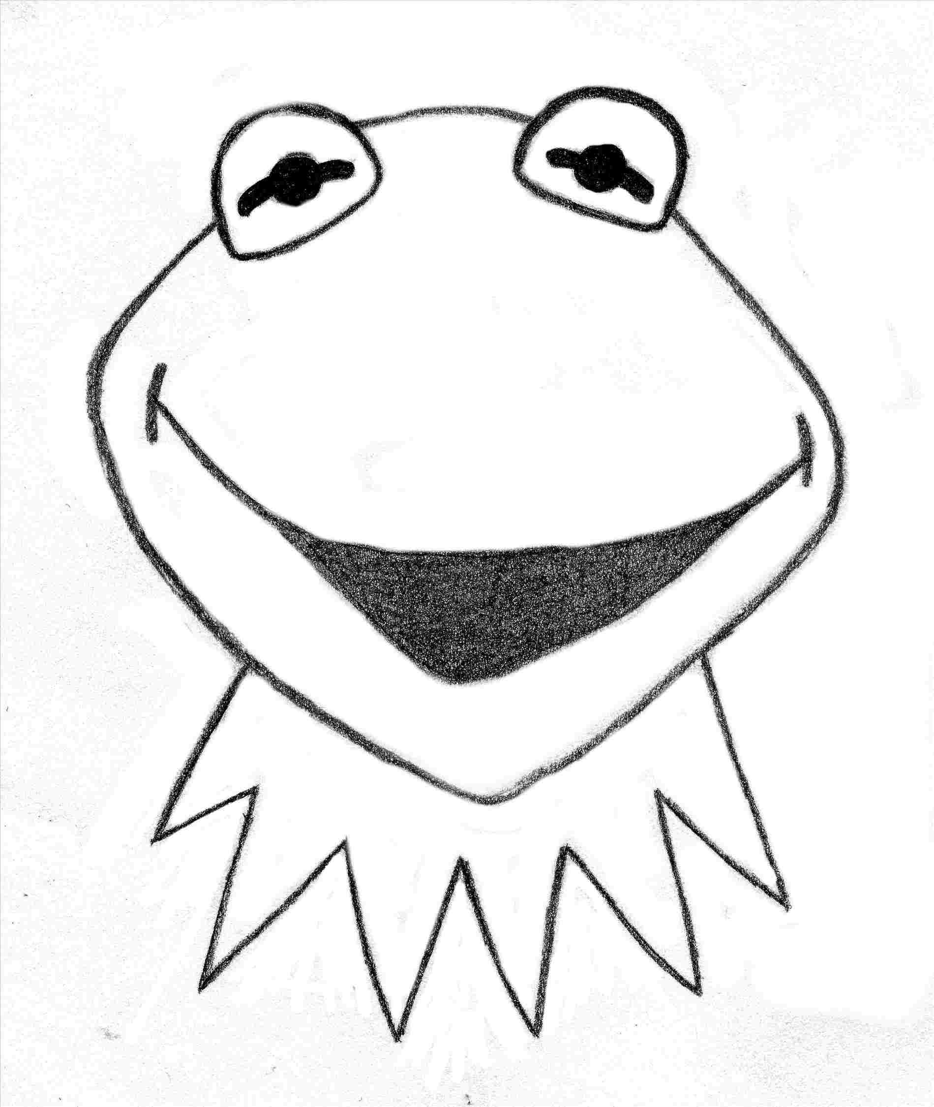 Simple Frog Drawing | Free download on ClipArtMag