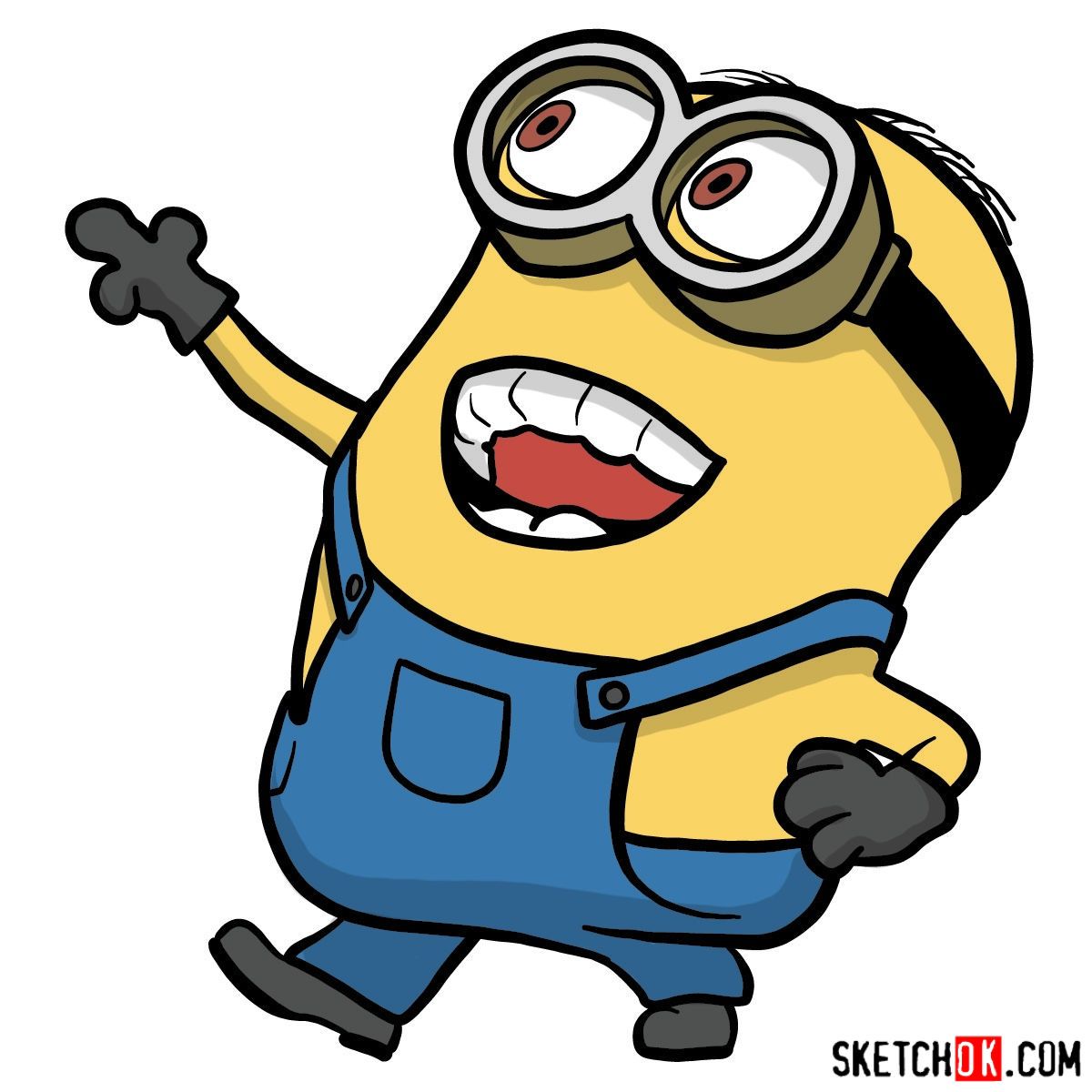 Simple Minion Drawing | Free download on ClipArtMag
