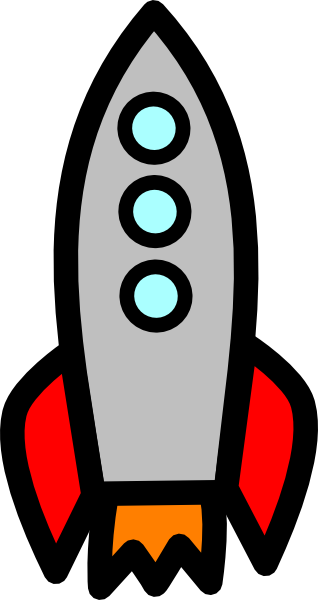 Simple Rocket Ship Drawing | Free download on ClipArtMag