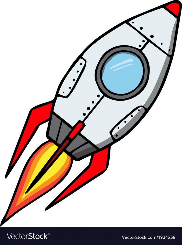 Simple Rocket Ship Drawing | Free download on ClipArtMag