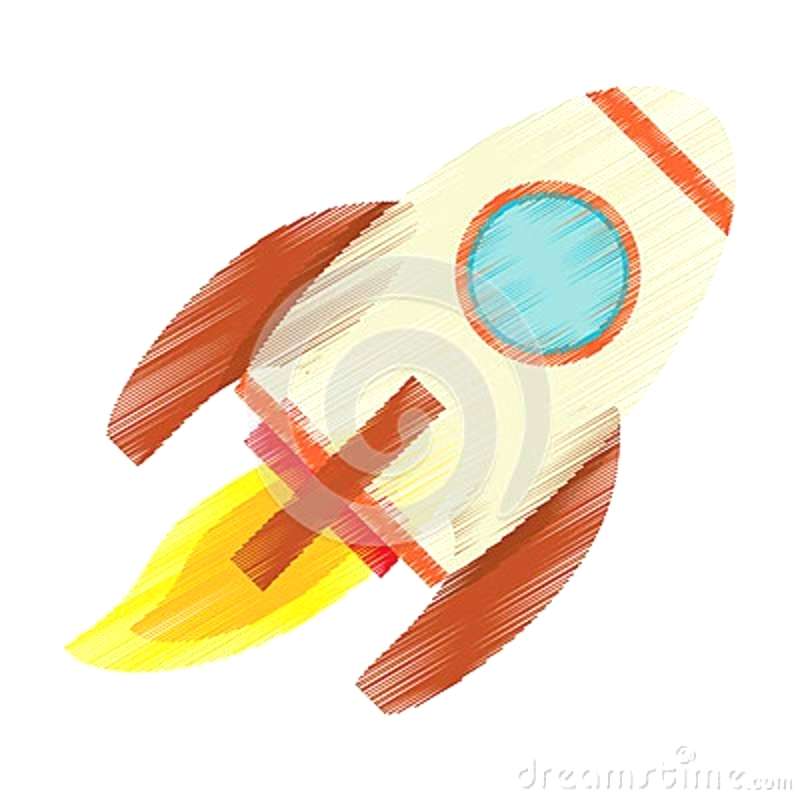 Simple Spaceship Drawing | Free download on ClipArtMag