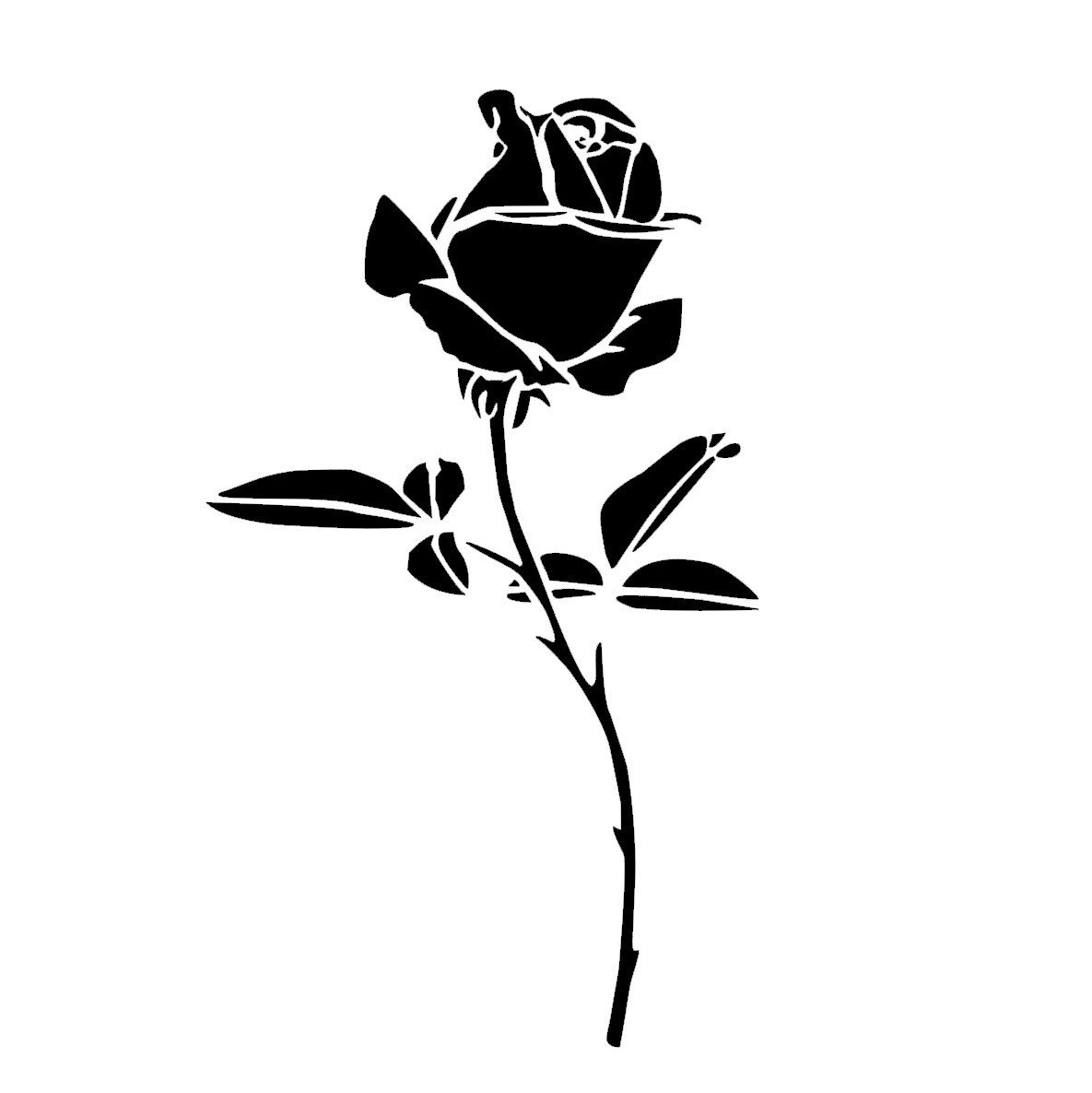 Single Rose Drawing | Free download on ClipArtMag