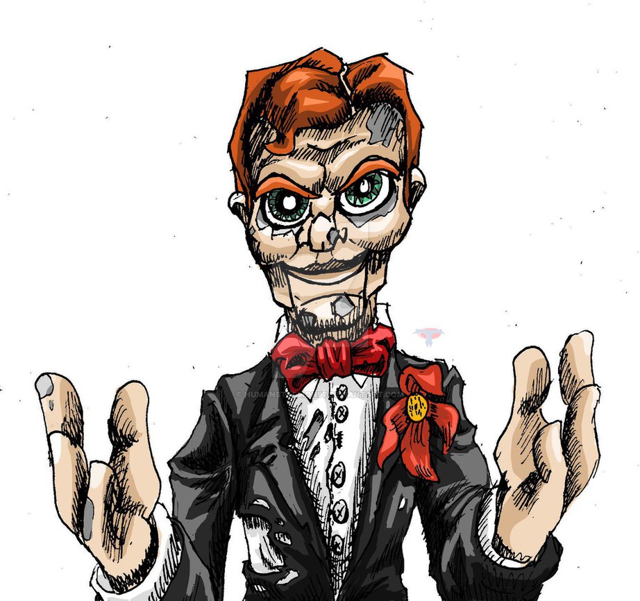 Slappy Goosebumps Drawing Free download on ClipArtMag