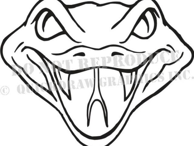 Snake With Mouth Open Drawing | Free download on ClipArtMag