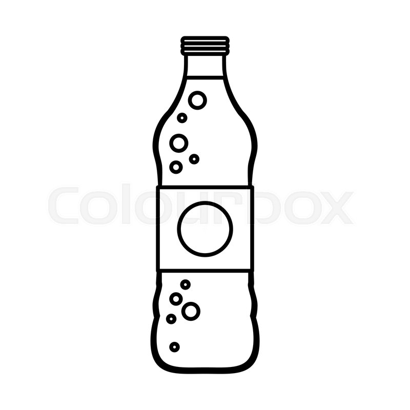 Soda Bottle Drawing | Free download on ClipArtMag