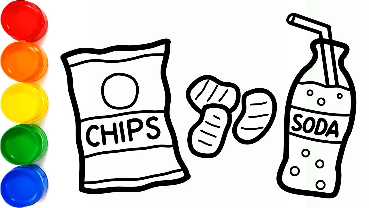 Soft Drink Drawing Free download on ClipArtMag