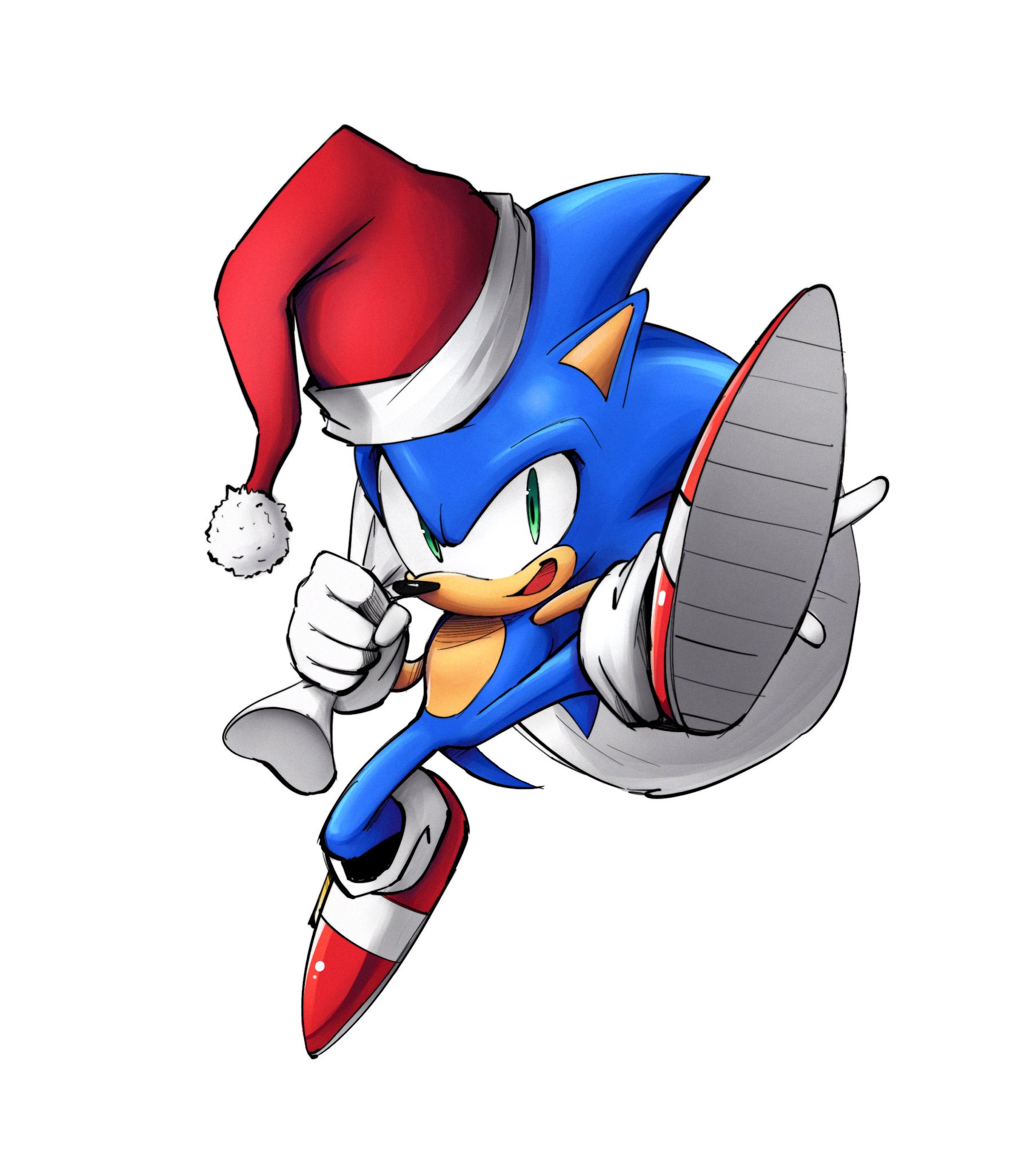 Sonic Drawing Free download on ClipArtMag