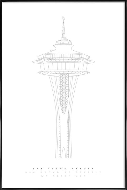 Space Needle Drawing | Free download on ClipArtMag