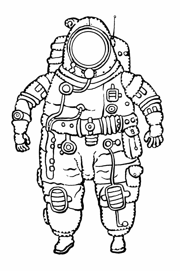 Space Suit Drawing | Free download on ClipArtMag