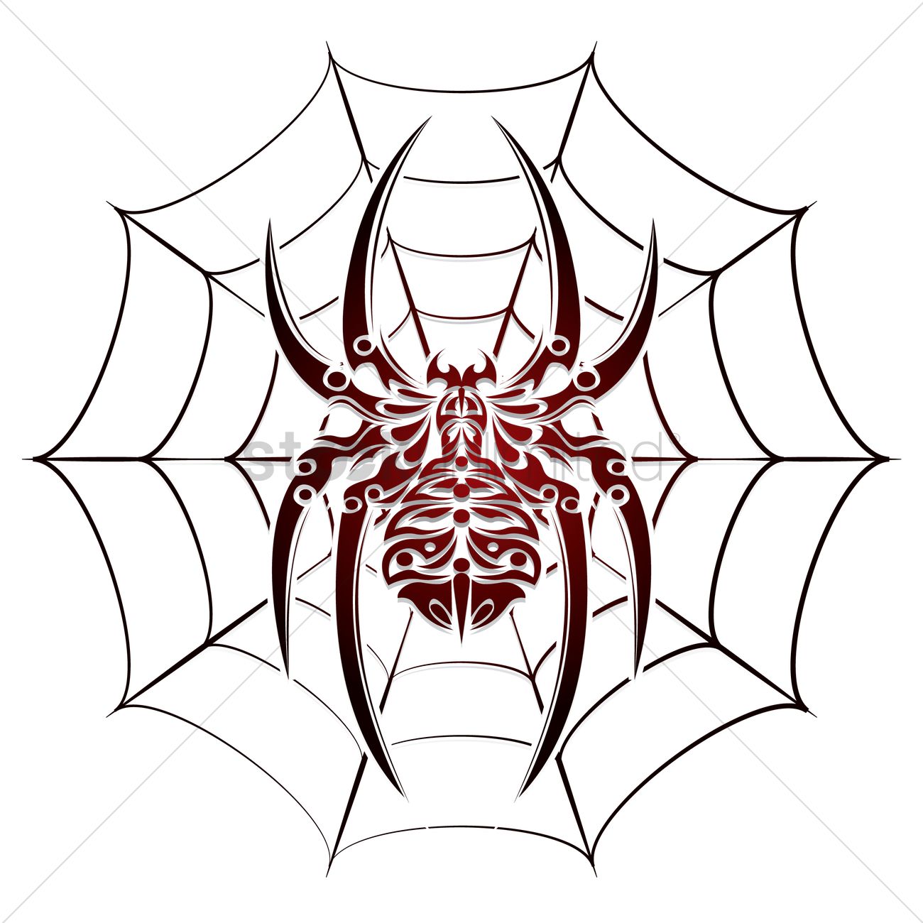 Spider Face Drawing | Free download on ClipArtMag