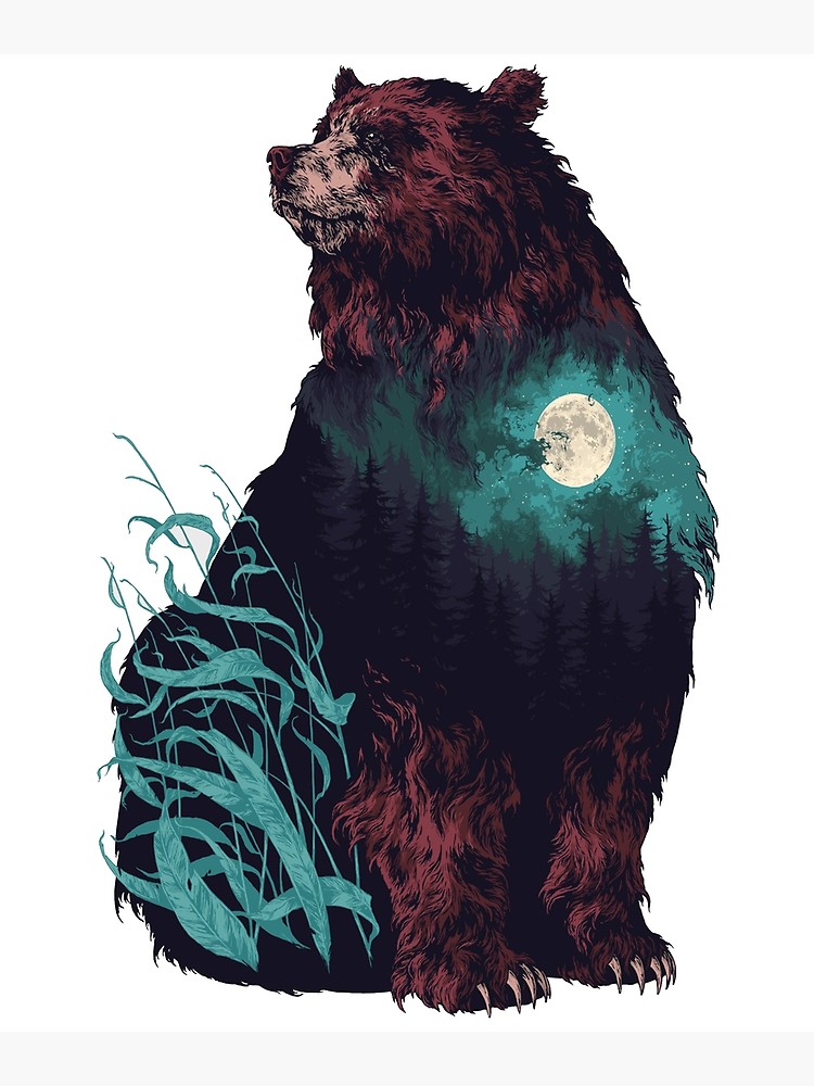 Spirit Bear Drawing | Free download on ClipArtMag