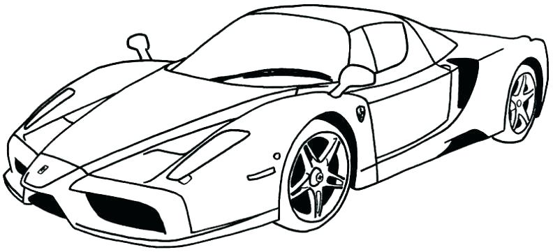 Sports Car Drawing Easy | Free download on ClipArtMag