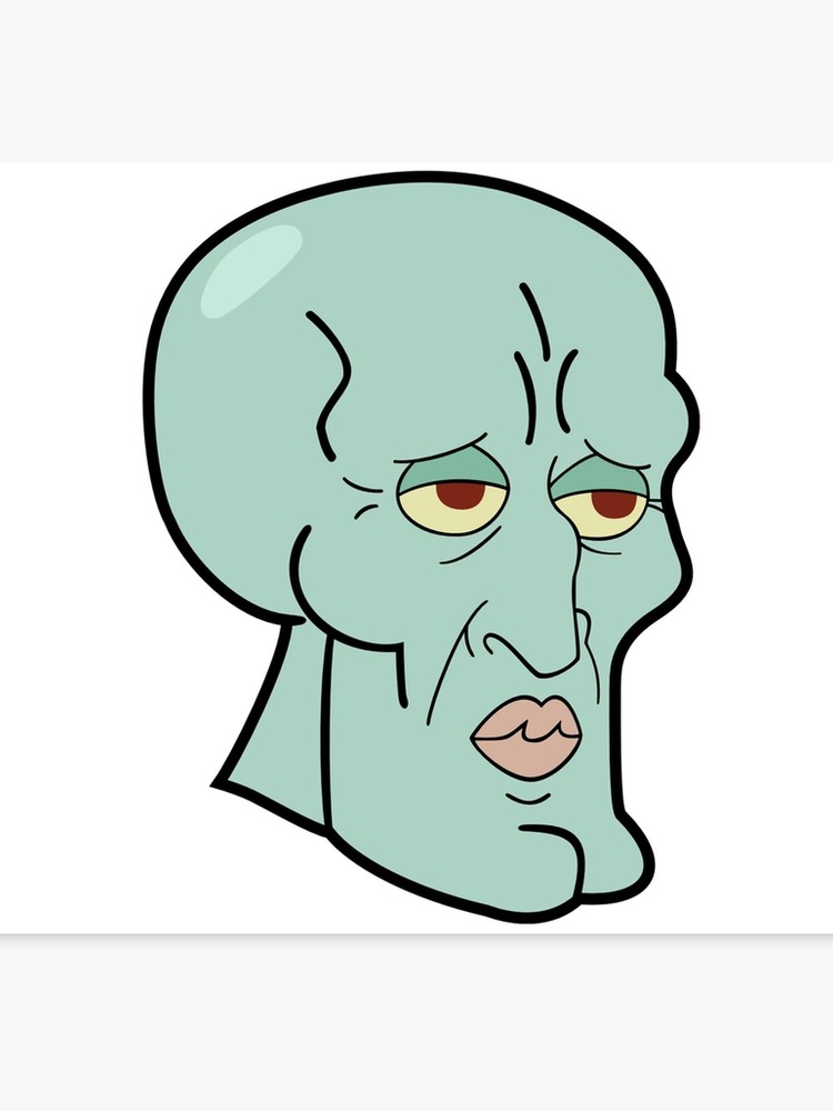 Squidward Drawing Free download on ClipArtMag
