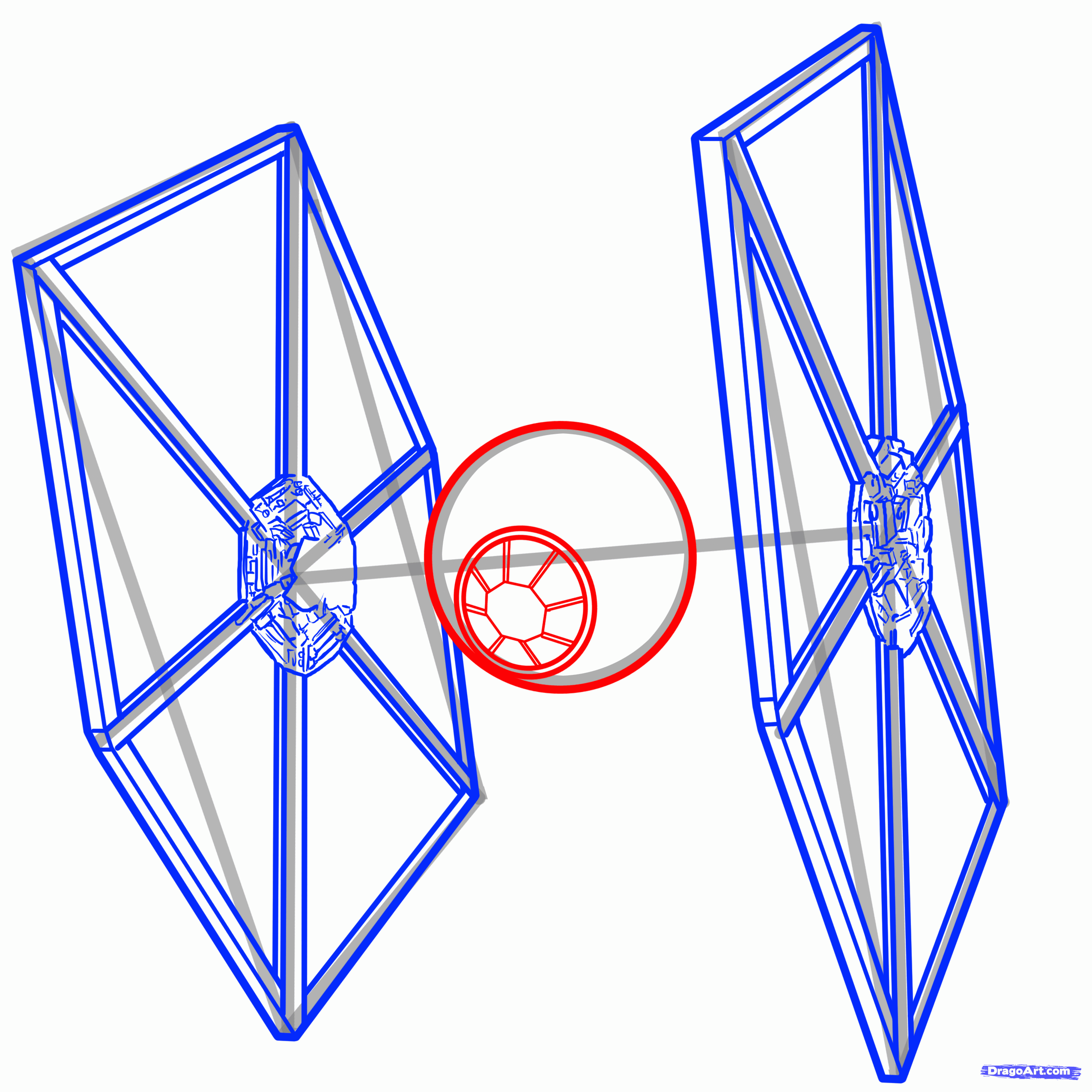 Star Wars Ships Drawings | Free download on ClipArtMag