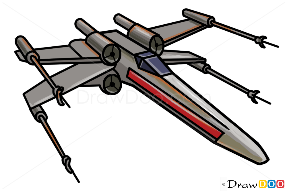 Star Wars Tie Fighter Drawing | Free download on ClipArtMag