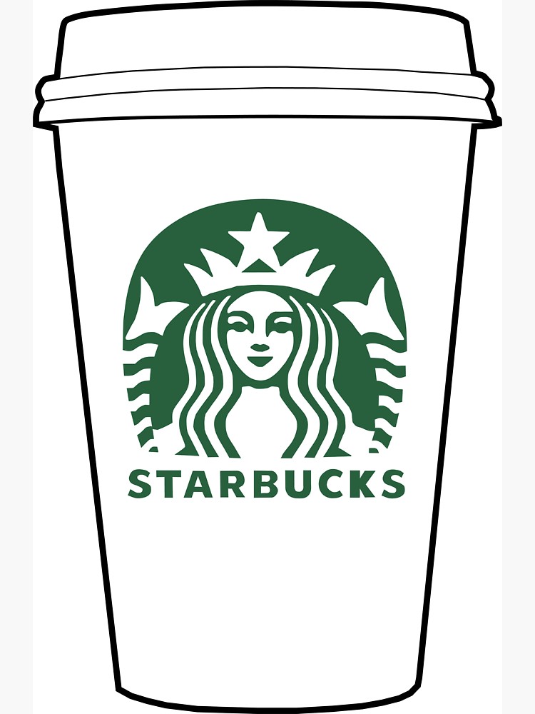 Starbucks Coffee Drawing Free download on ClipArtMag