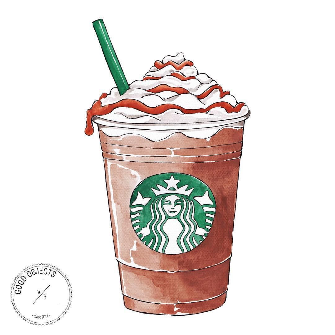 Starbucks Cup Drawing Free download on ClipArtMag