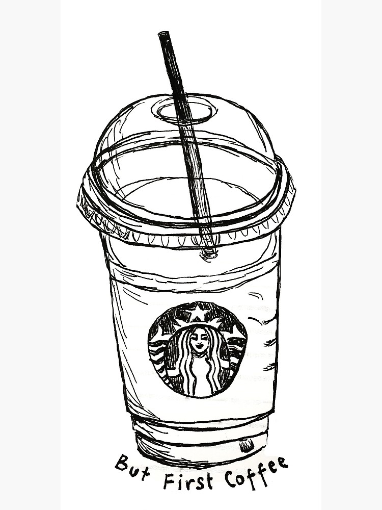 Starbucks Cup Drawing Free download on ClipArtMag