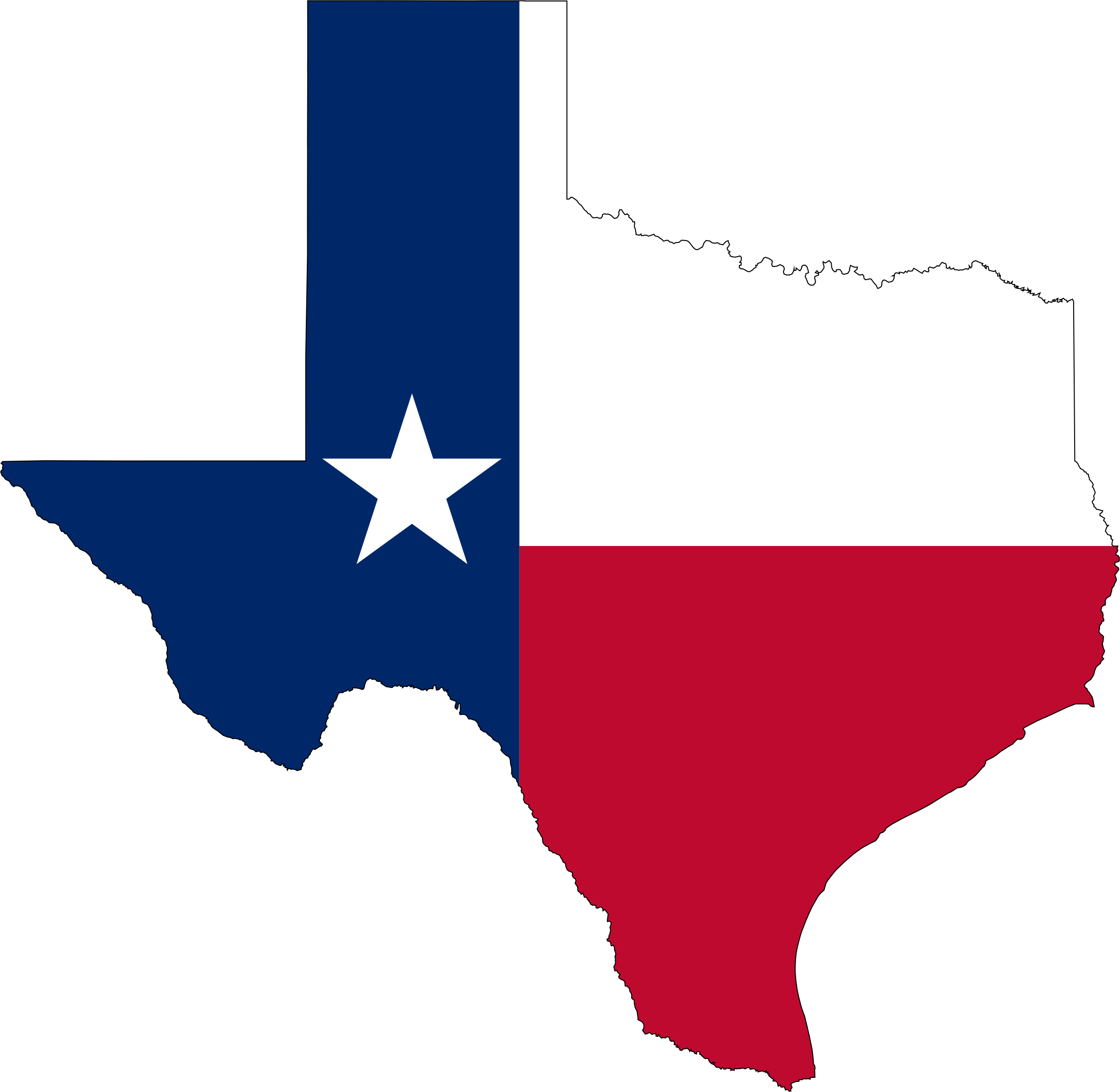 State Of Texas Outline Drawing Free download on ClipArtMag