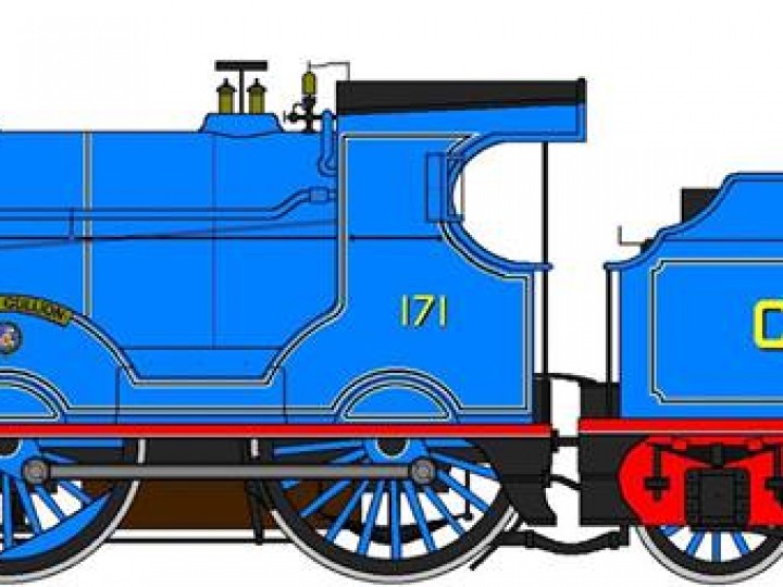 Steam Train Drawing Side View | Free download on ClipArtMag