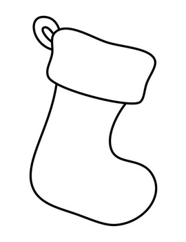 Stocking Drawing | Free download on ClipArtMag