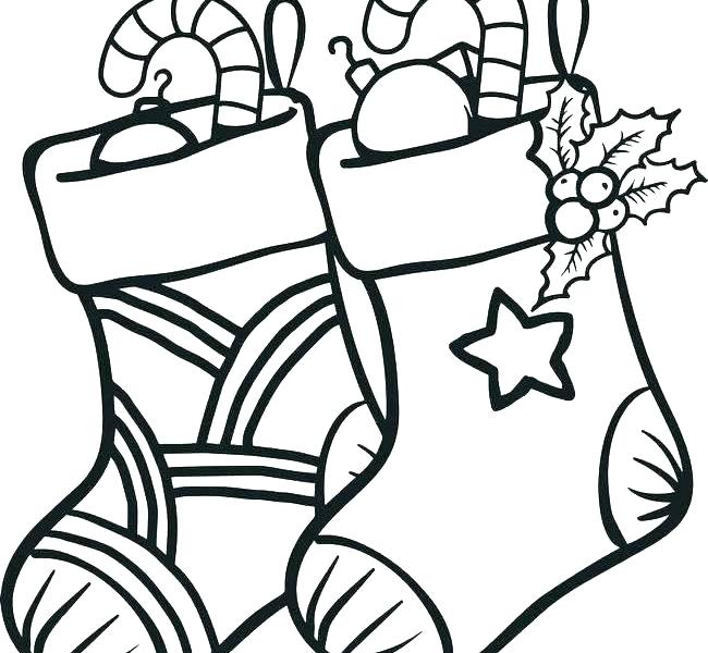 Stocking Drawing | Free download on ClipArtMag