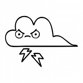 Storm Cloud Drawing | Free download on ClipArtMag