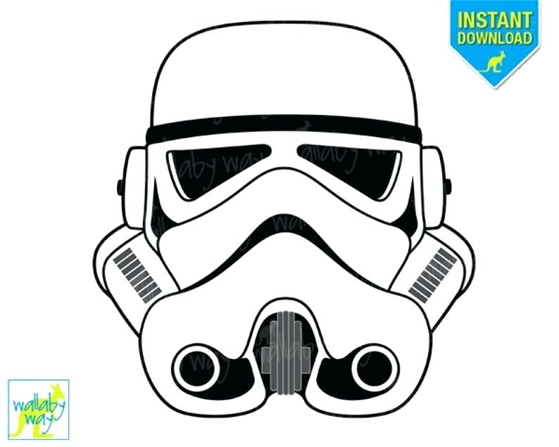 Storm Trooper Mask Printable