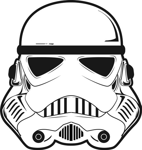 Stormtrooper Mask Drawing | Free download on ClipArtMag