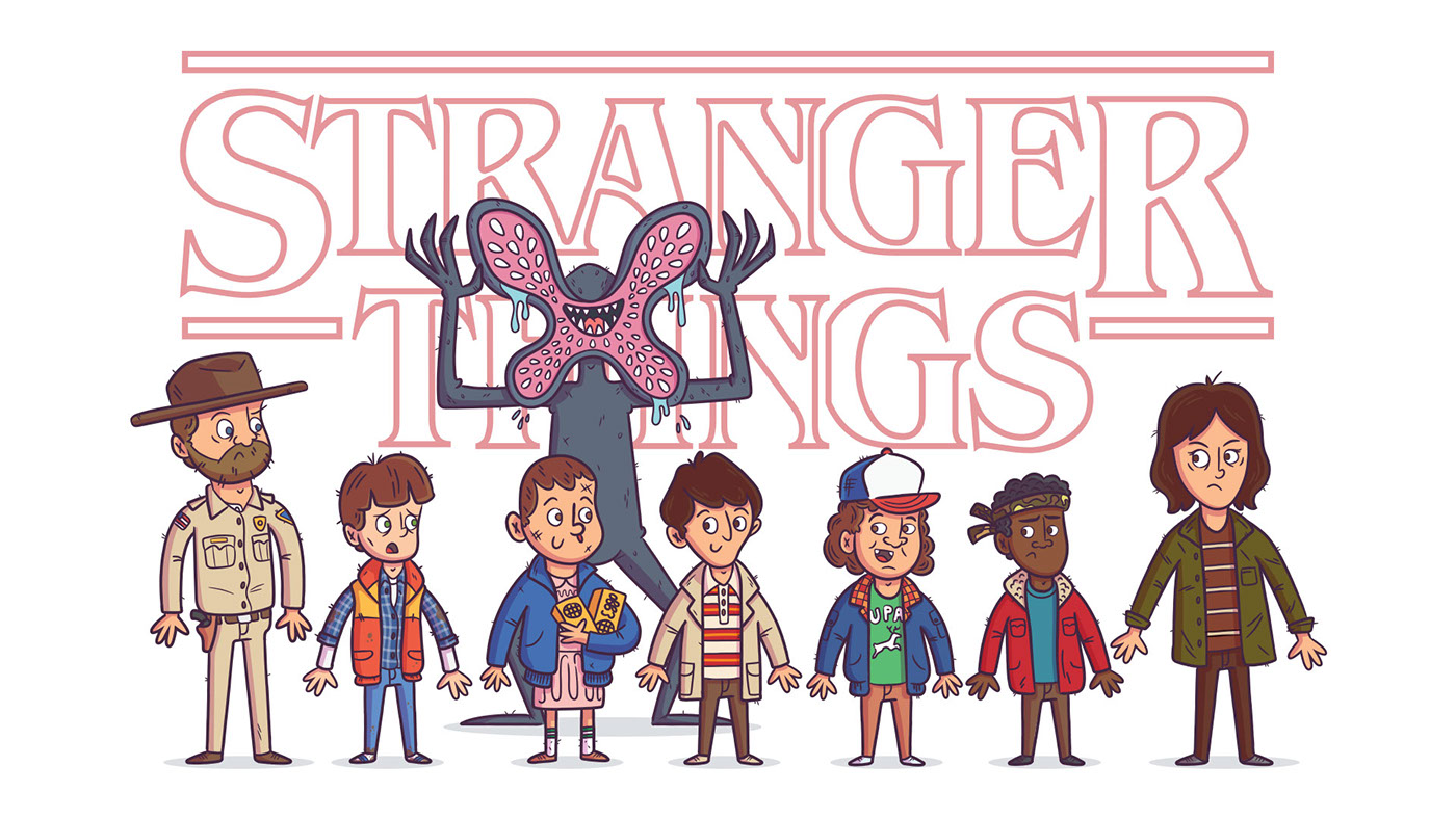 Stranger Things Monster Drawing Free Download On Clipartmag
