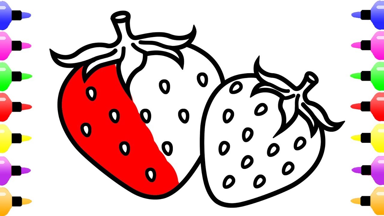 Strawberry Plant Drawing | Free download on ClipArtMag