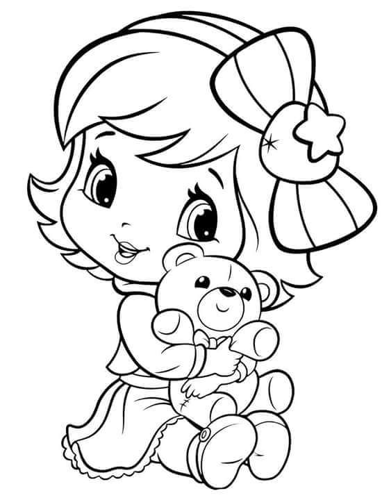 Strawberry Shortcake Drawing | Free download on ClipArtMag