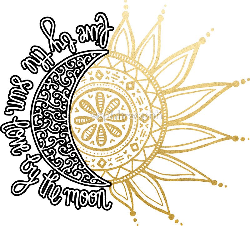 Download Sun And Moon Mandala Drawing Tumblr | Free download on ...