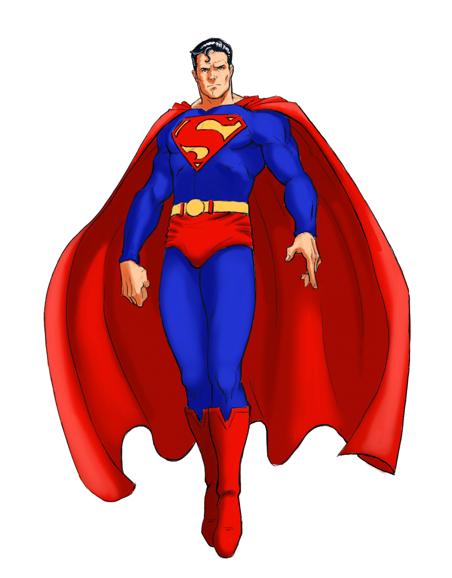 Superman Drawing Easy Free download on ClipArtMag