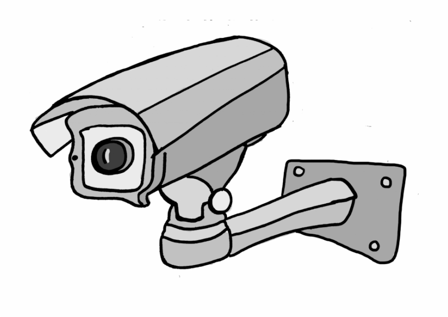 Surveillance Camera Drawing Free download on ClipArtMag