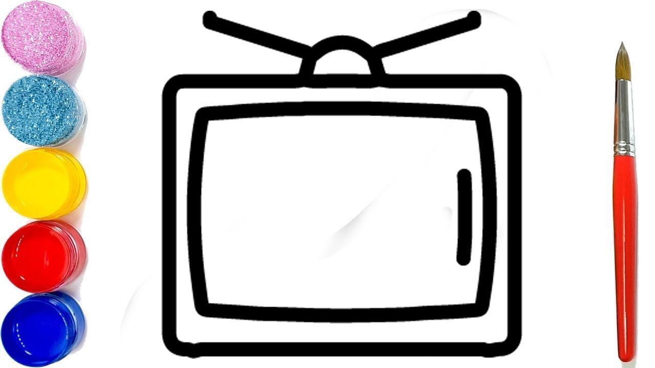 15+ Best New Tv Drawing For Kids | Invisible Blogger